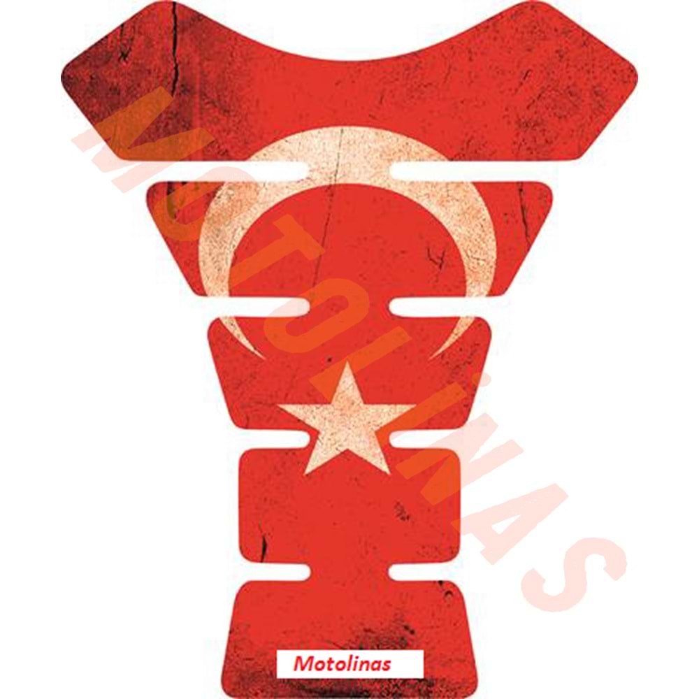 TANKPAD UNİVERSAL TÜRK BAYRAKLI AKSESUAR
