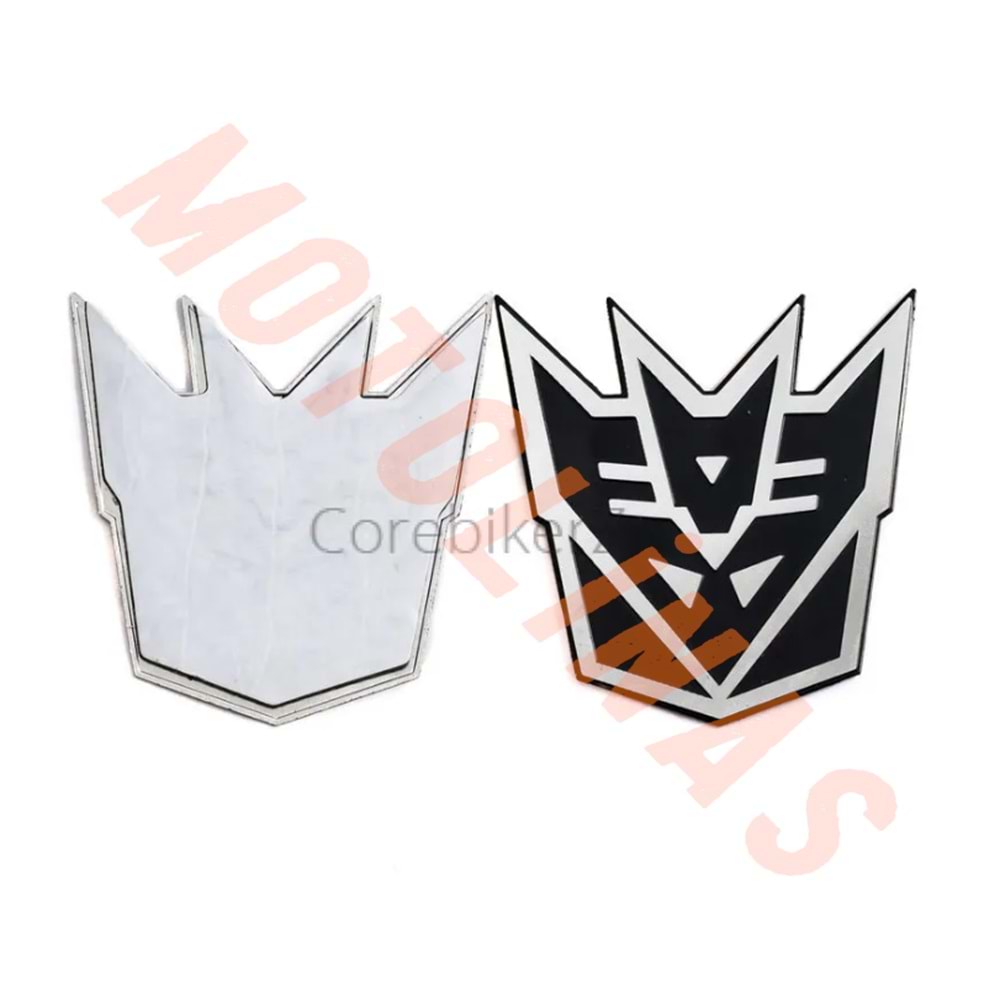 TRANSFORMERS ETİKET SİYAH - UNİVERSAL