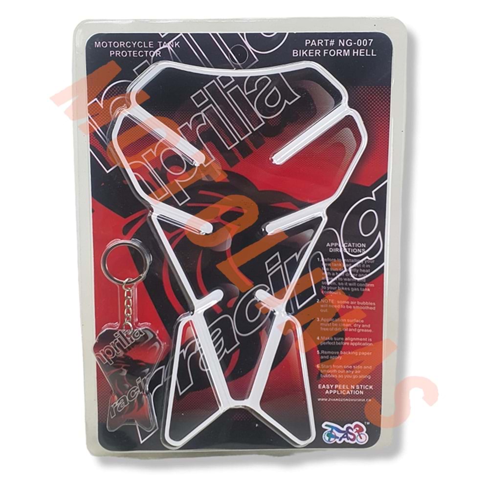 TANK PAD + MASKOT SET [İTHAL] NG-007 - UNİVERSAL