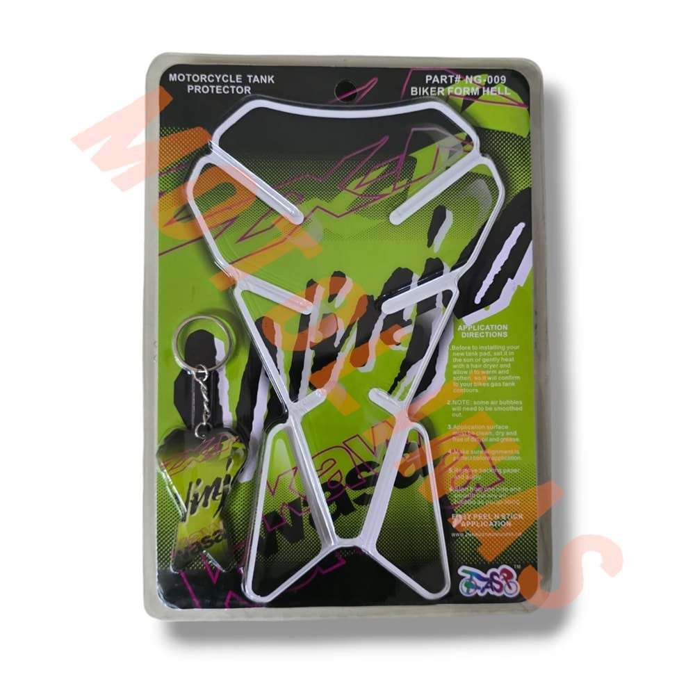 TANK PAD + MASKOT SET [İTHAL] NG-009 - UNİVERSAL