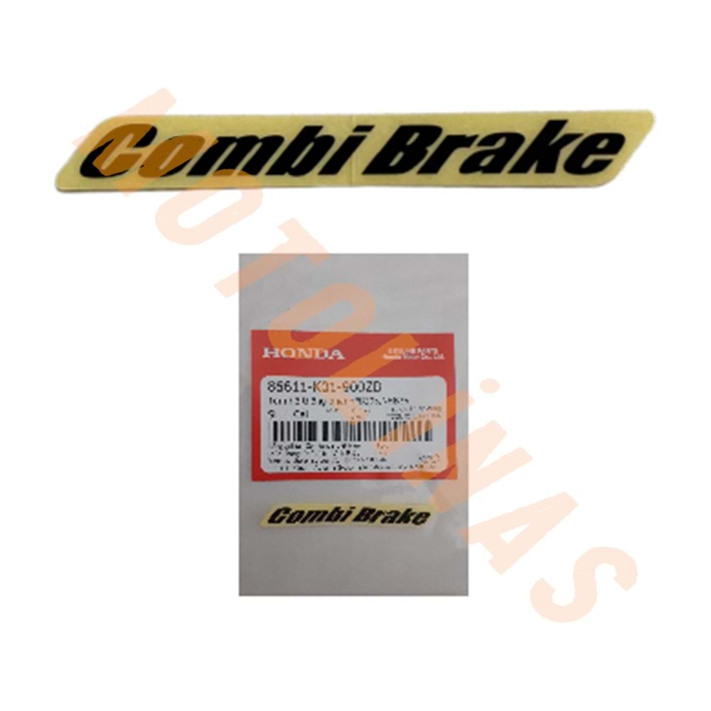 COMBİ BRAKE YAZISI [ORJİNAL] HONDA - PCX ,ACTİVA S, SPACY