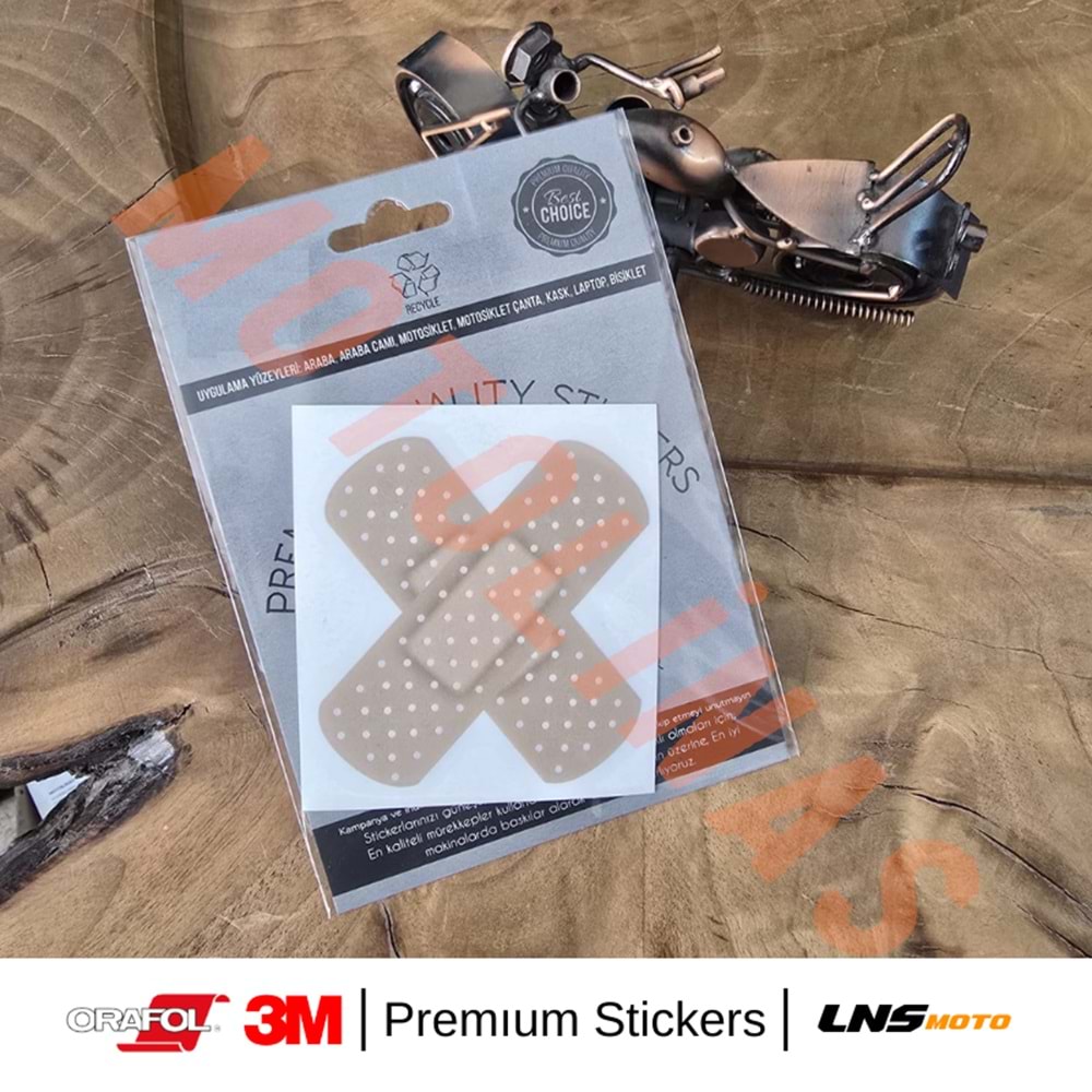 YARA BANDI ETİKETİ [REFLEKTİF] 3M STİCKER- UNİVERSAL