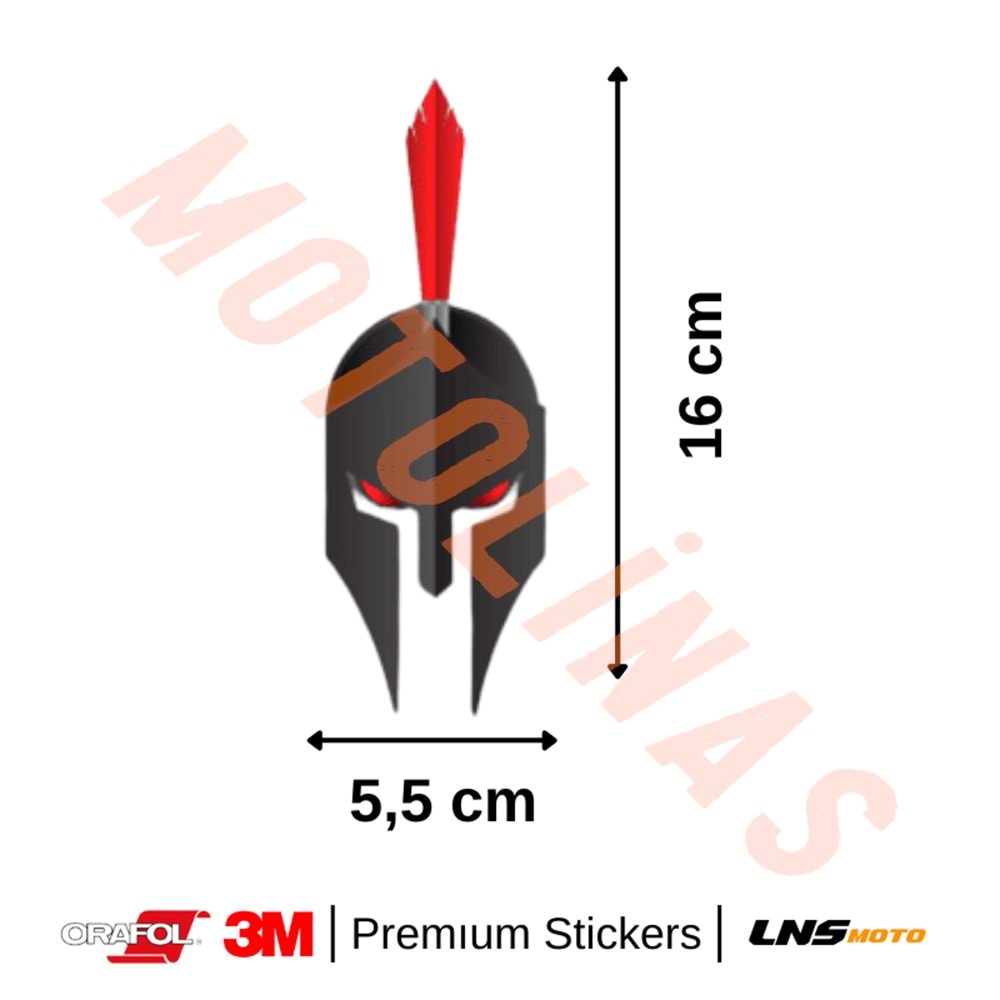 SPARTALI ETİKETİ 3M STİCKER- UNİVERSAL