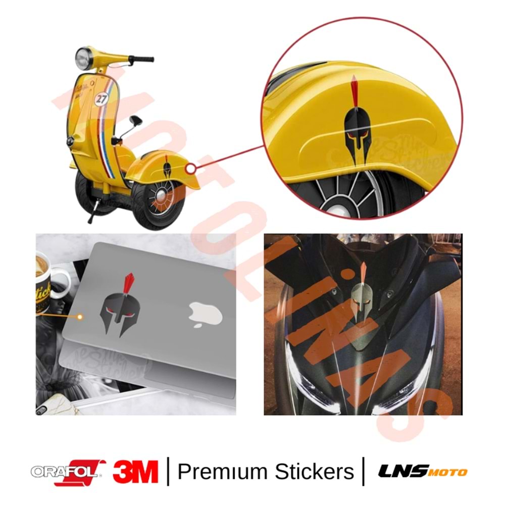 SPARTALI ETİKETİ 3M STİCKER- UNİVERSAL