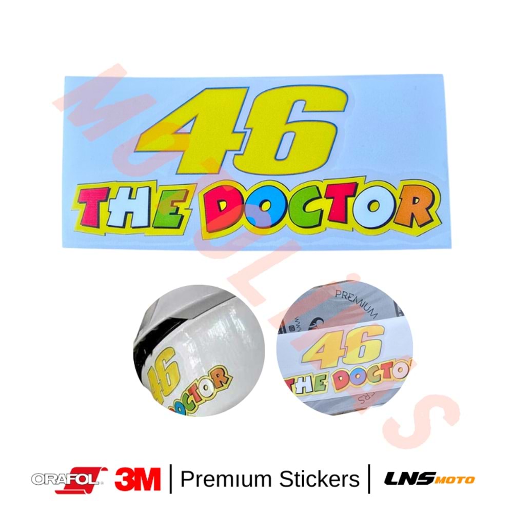 THE DOCTOR ETİKET 3M STİCKER- UNİVERSAL