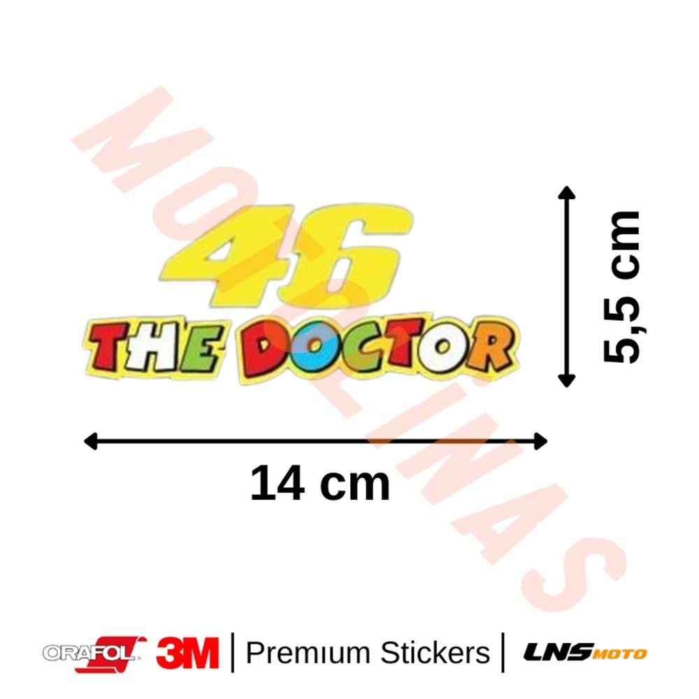 THE DOCTOR ETİKET 3M STİCKER- UNİVERSAL