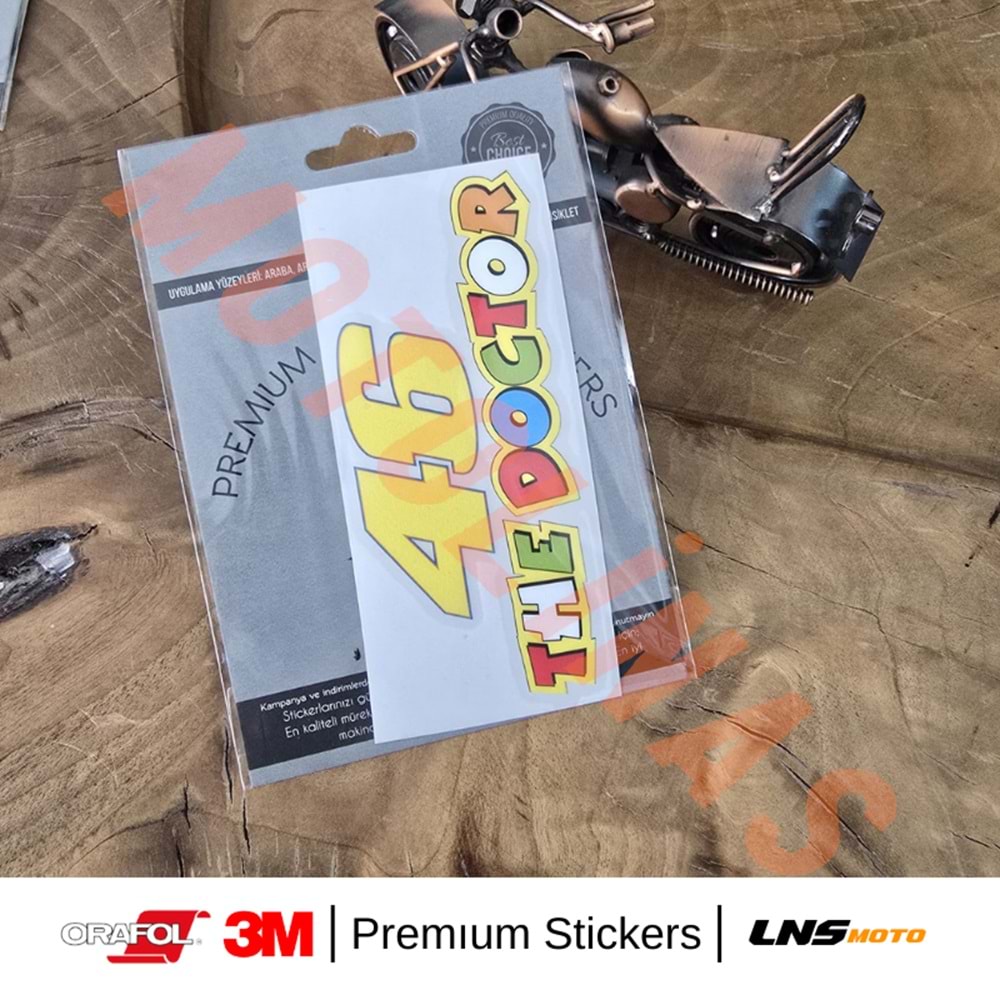 THE DOCTOR ETİKET 3M STİCKER- UNİVERSAL