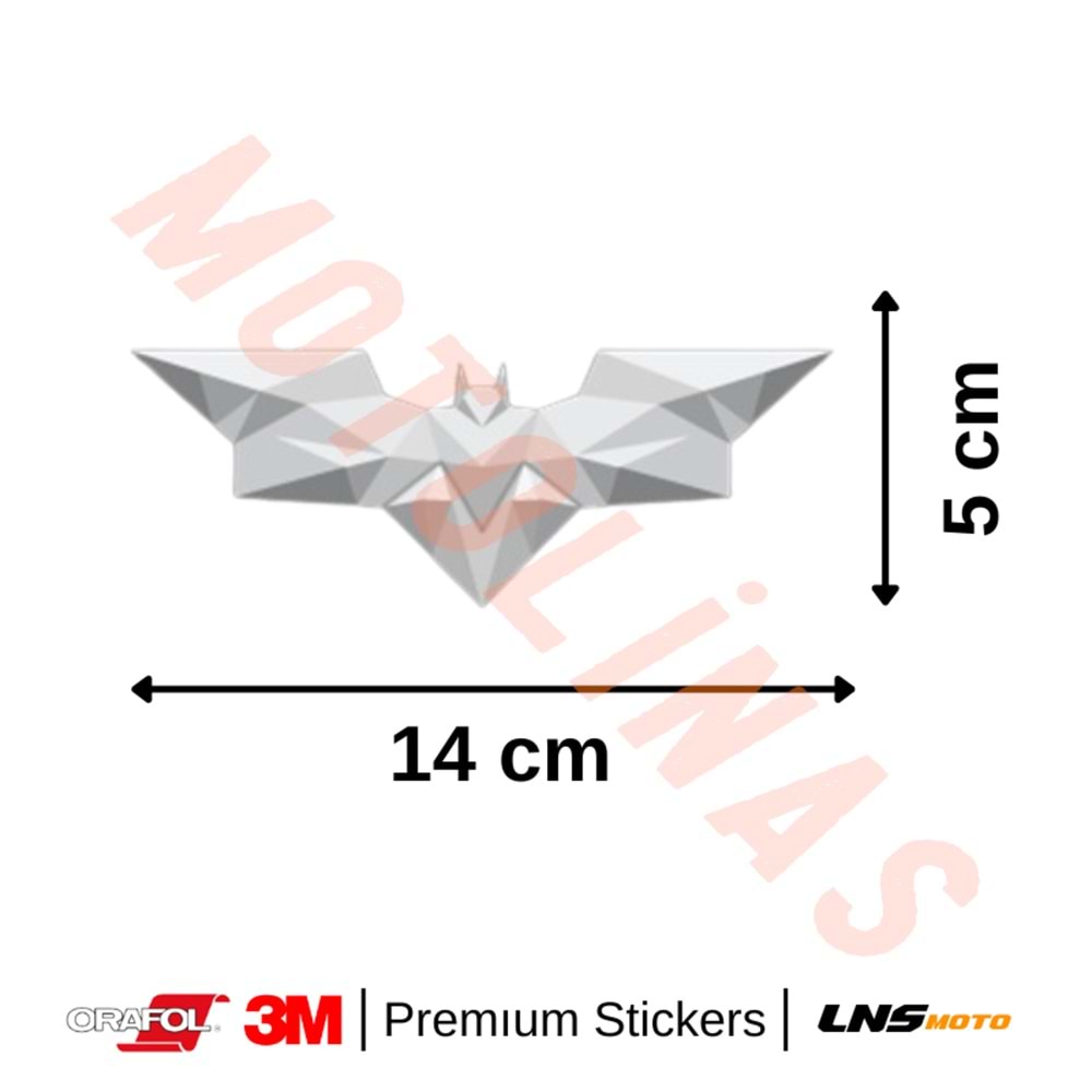 YARASA [3D-REFLEKTİF] ETİKET 3M STİCKER- UNİVERSAL