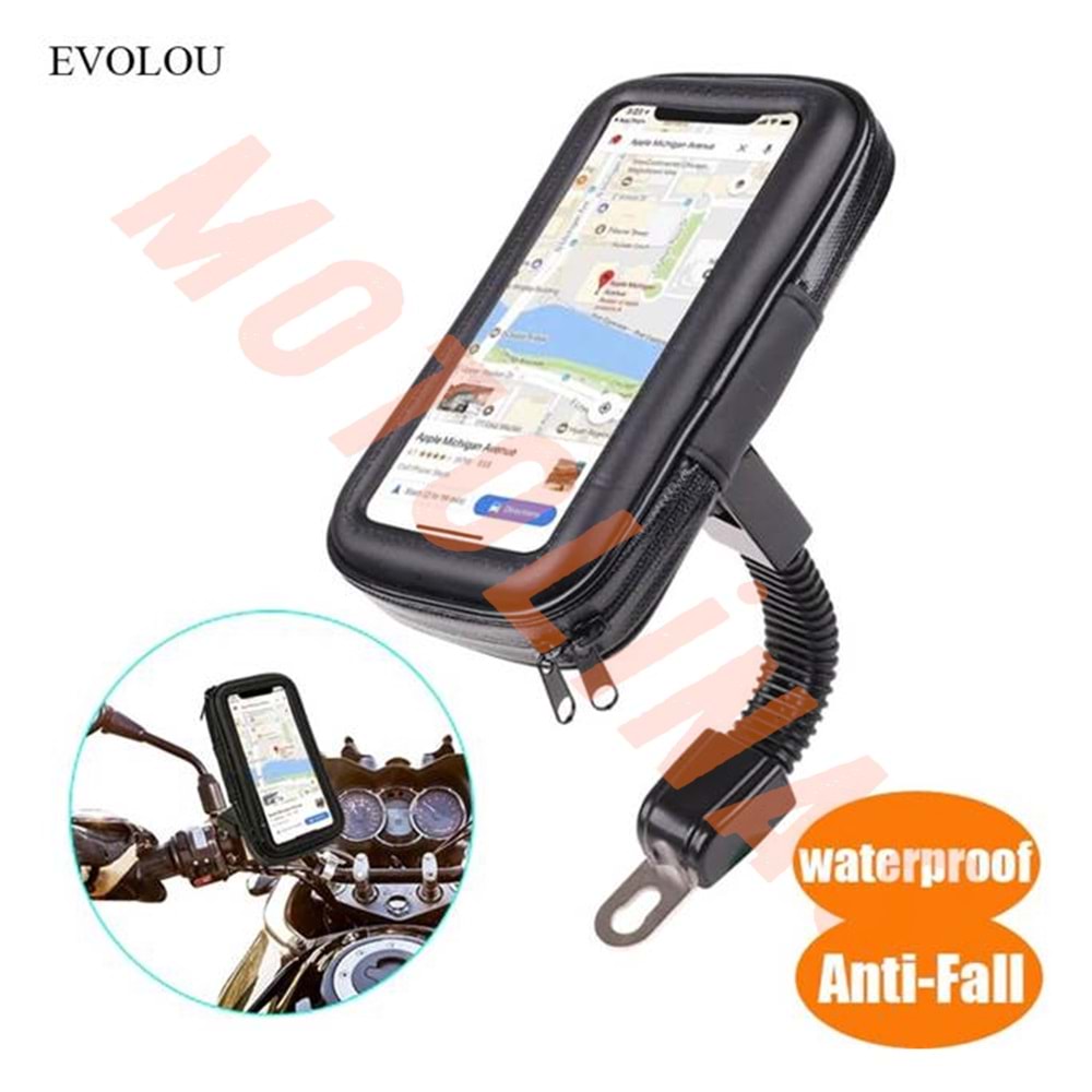 TELEFON TUTUCU [AYNA BAĞLANTI] BÜYÜK BOY [SU GEÇİRMEZ] - UNİVERSAL
