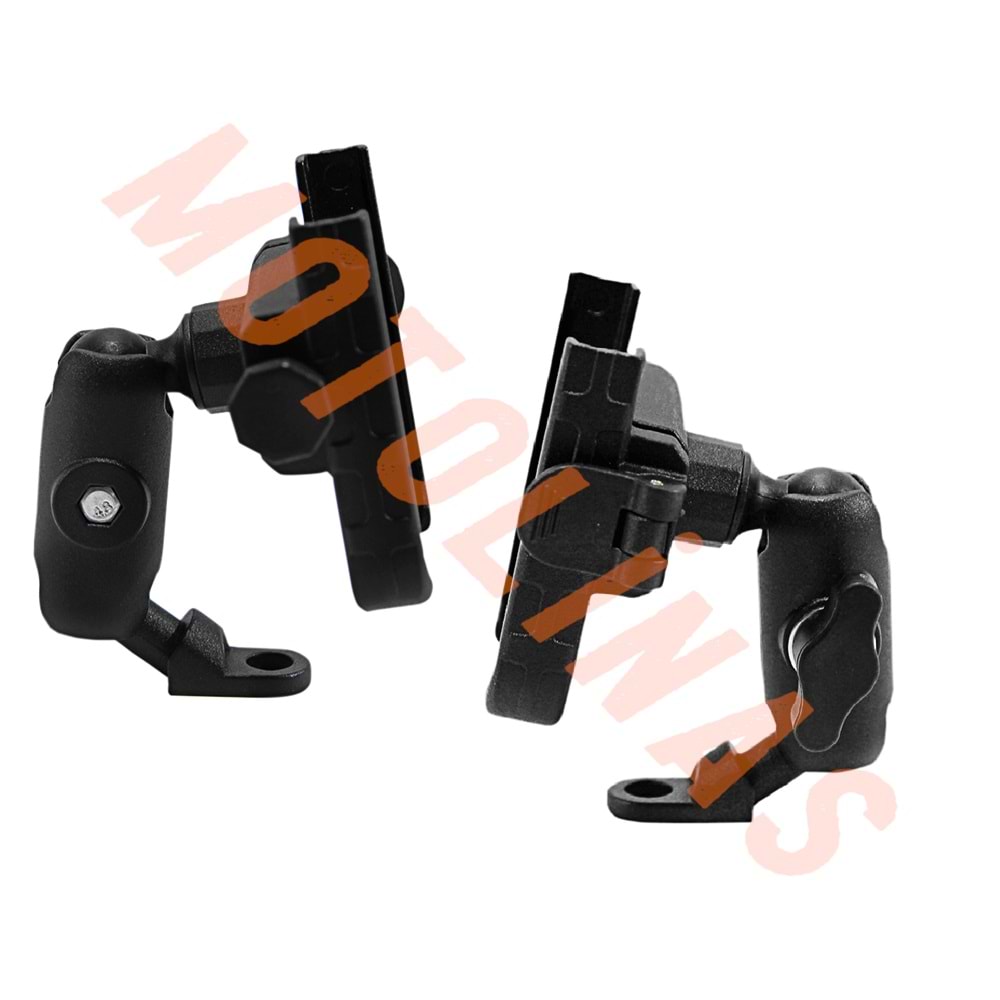 TELEFON TUTUCU [METAL] AYNA BAĞLANTILI AKROBAT MODEL MANDALLI - UNİVERSAL