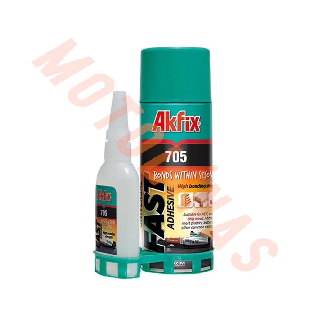 HIZLI YAPIŞTIRICI 400ml+100gr AKFİX