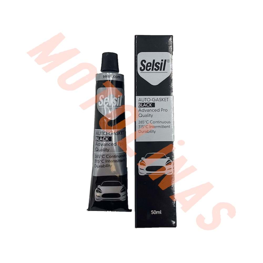 SIVI CONTA BAŞLIKLI SİYAH 330° KADAR DAYANIKLI 50gr - SELSİL