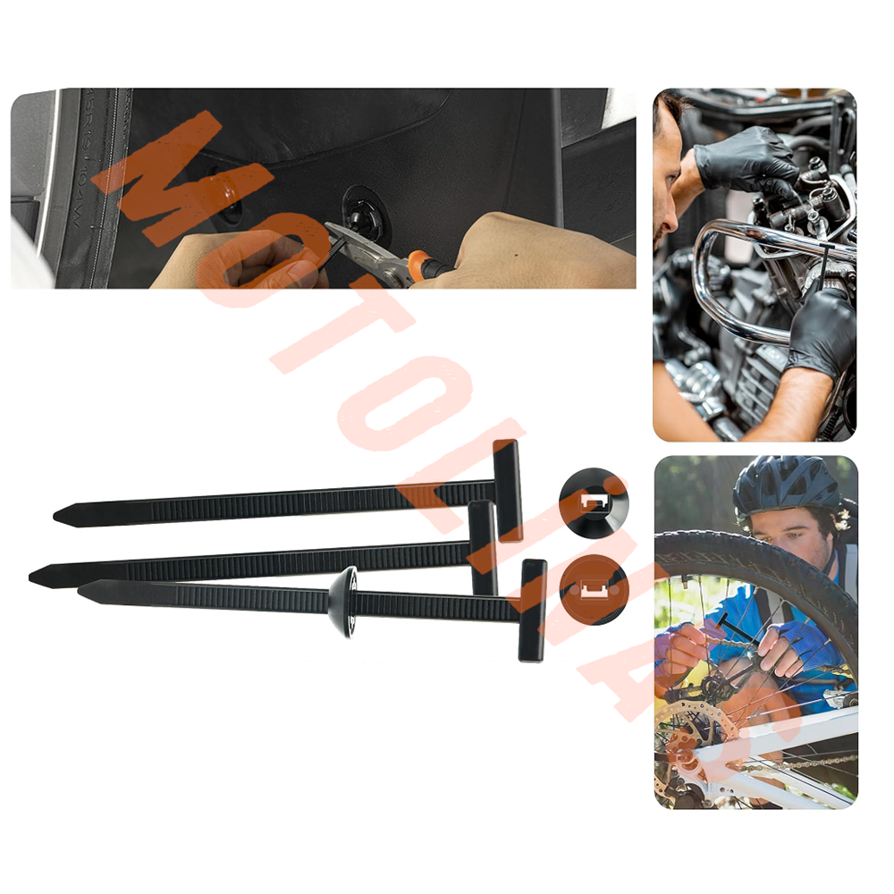 YENİ NESİL GİZLİ KAPORTA KLİPSİ 100 adet/ UNİVERSAL CIRT KELEPÇE 9,5cm - PAKET FİYAT