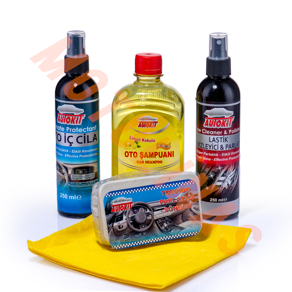 MOTOSİKLET/OTO BAKIM SETİ 5 PARÇA AUTOKIT