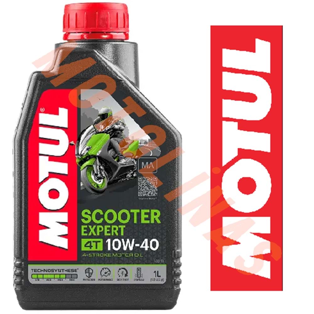 MOTUL YAĞ - SCOOTER EXPERT [10W40] [MA] - 1 LİTRE