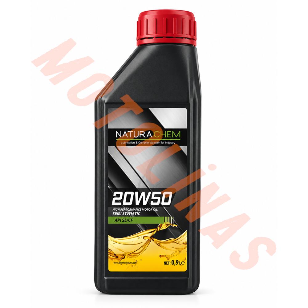 20w50 MOTOSİKLET YAĞI NATURACHEM 900ml - MOTOSİKLET