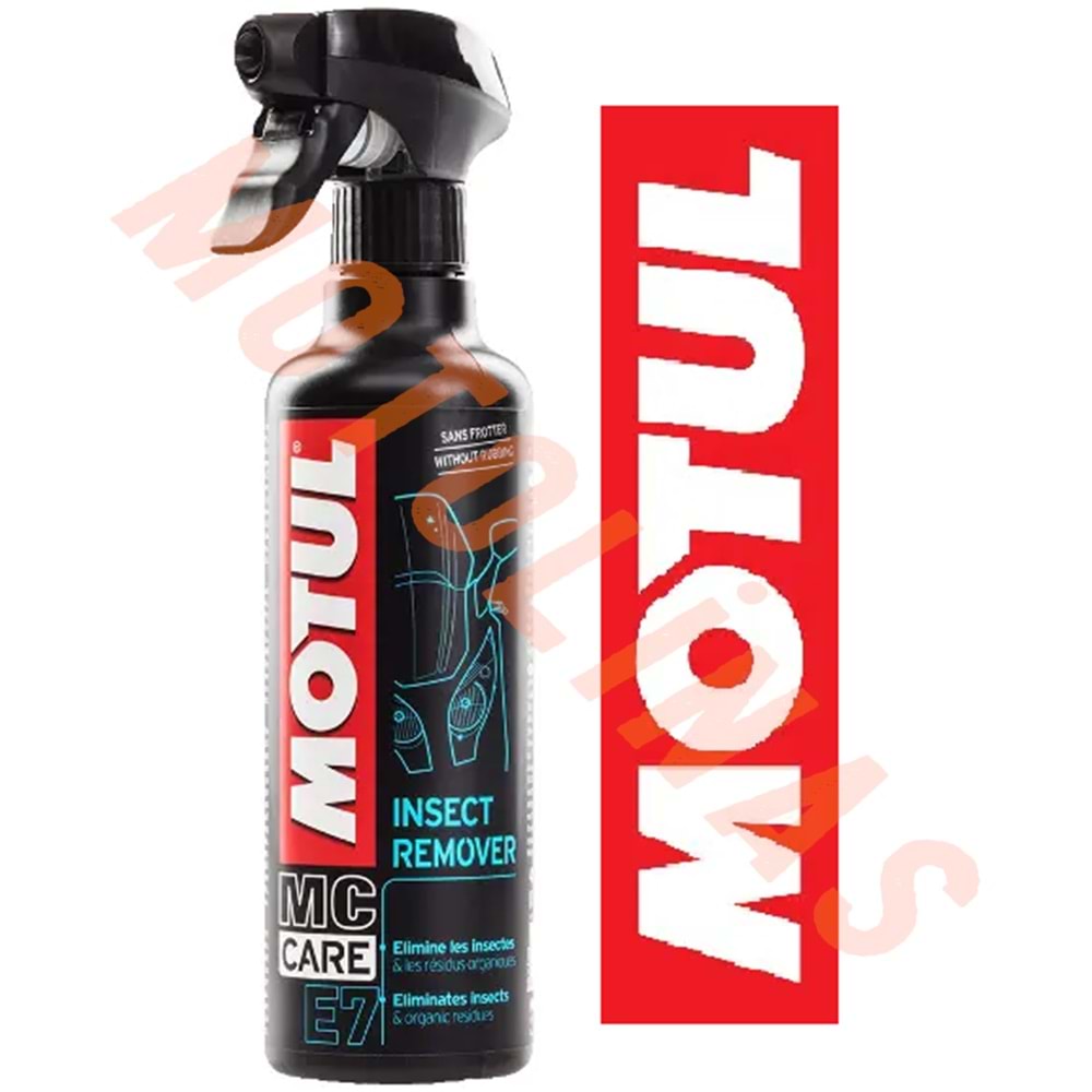 MOTUL BAKIM - MOTUL MC CARE E7 INSECT REMOVER BÖCEK TEMİZLEYİCİ