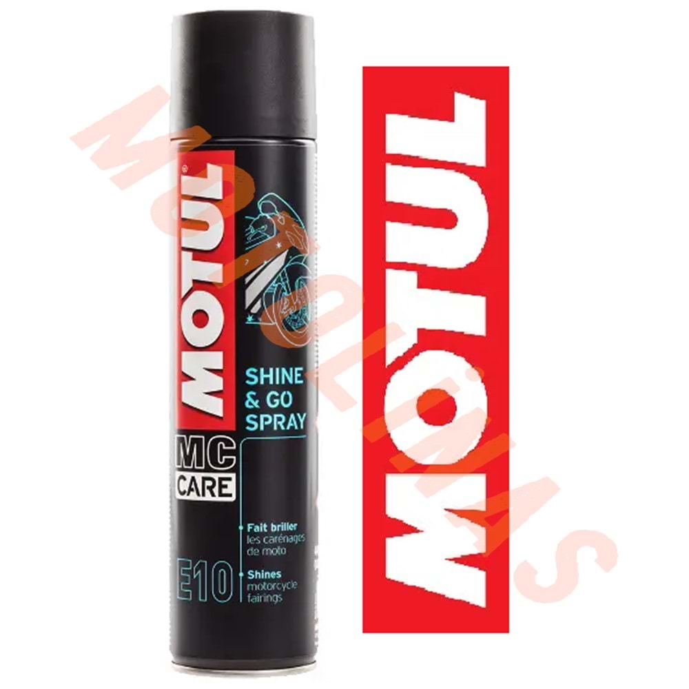 MOTUL BAKIM - E10 SHINE & GO 400ml HIZLI CİLA