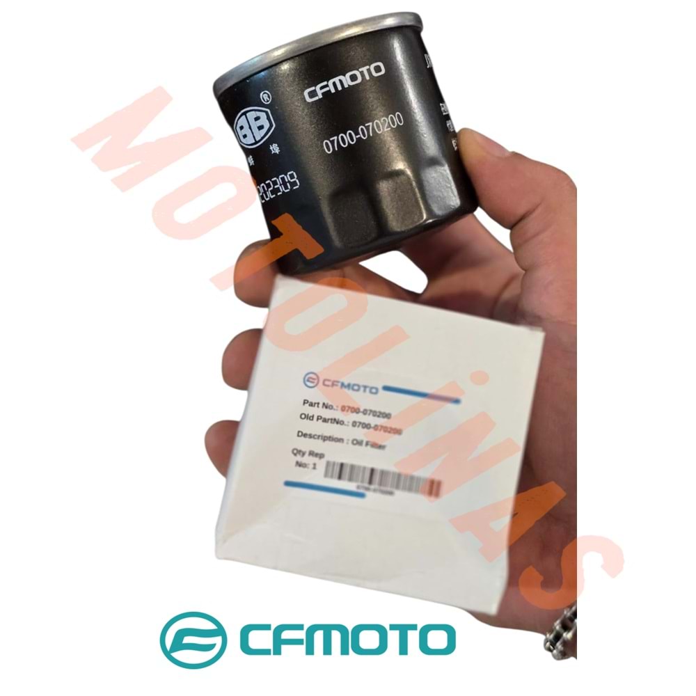 METAL YAĞ FİLTRESİ [ORJİNAL CFMOTO] - CFMOTO 450SR 2021 - 2024, SR450 2018 - 2024