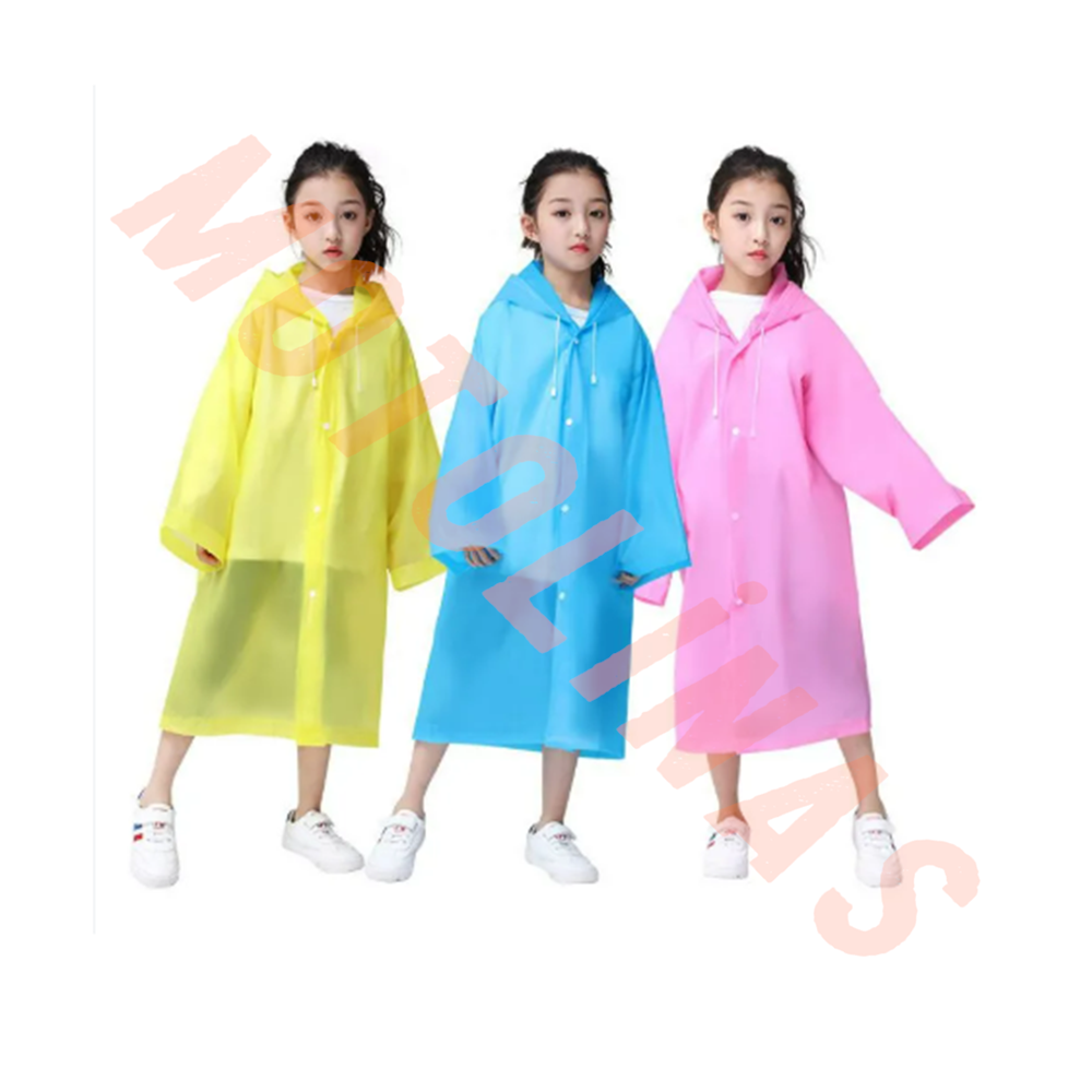 YAĞMURLUK PVC [ÇOCUK İÇİN] [KALIN] - BİSİKLET MOTOSİKLET