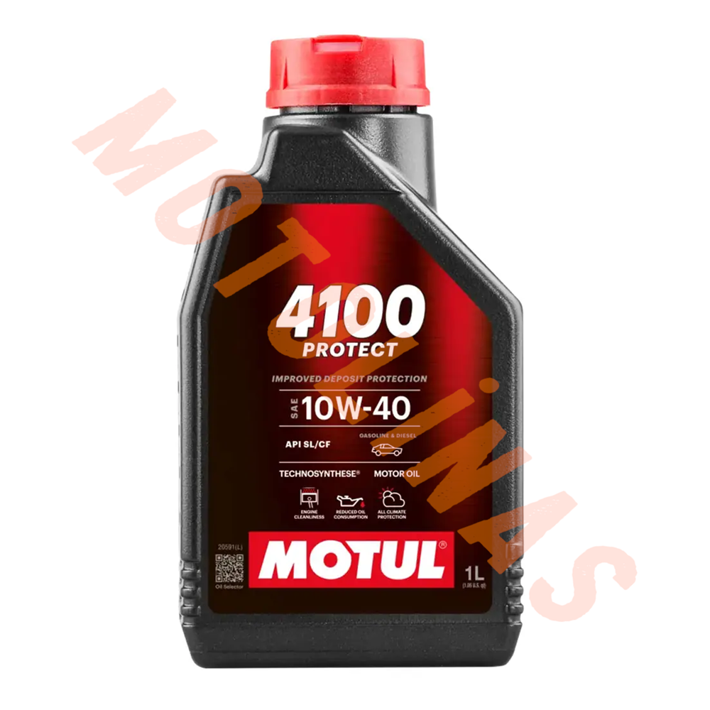 MOTUL YAĞ - [10W40] 4100 PROTECH - 1 LİTRE OTO BENZİNLİ VE DİZEL UYUMLU