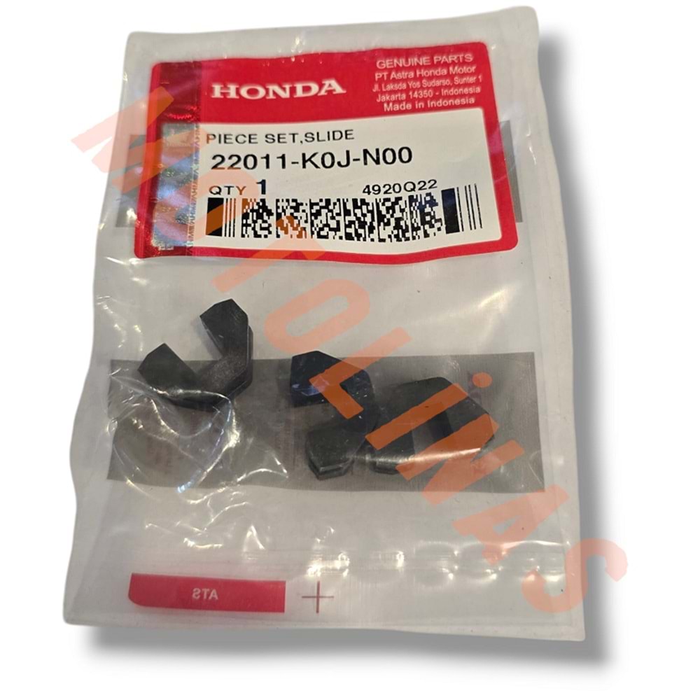 ÖN VARYATÖR KIZAK KAYMA TIRNAK SETİ [ORJİNAL] - PCX125