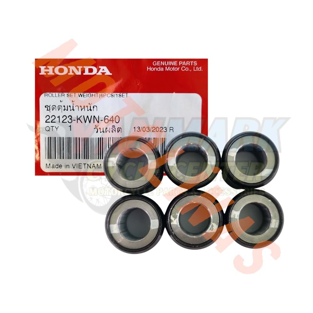 AĞIRLIK SETİ 6 lı [ORJİNAL] 22123-KWN-640 - HONDA PCX125