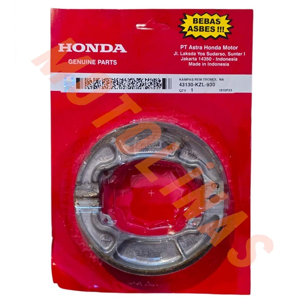 FREN BALATA [ORJİNAL] İNDONESİA 43130-KZL-930- HONDA PCX
