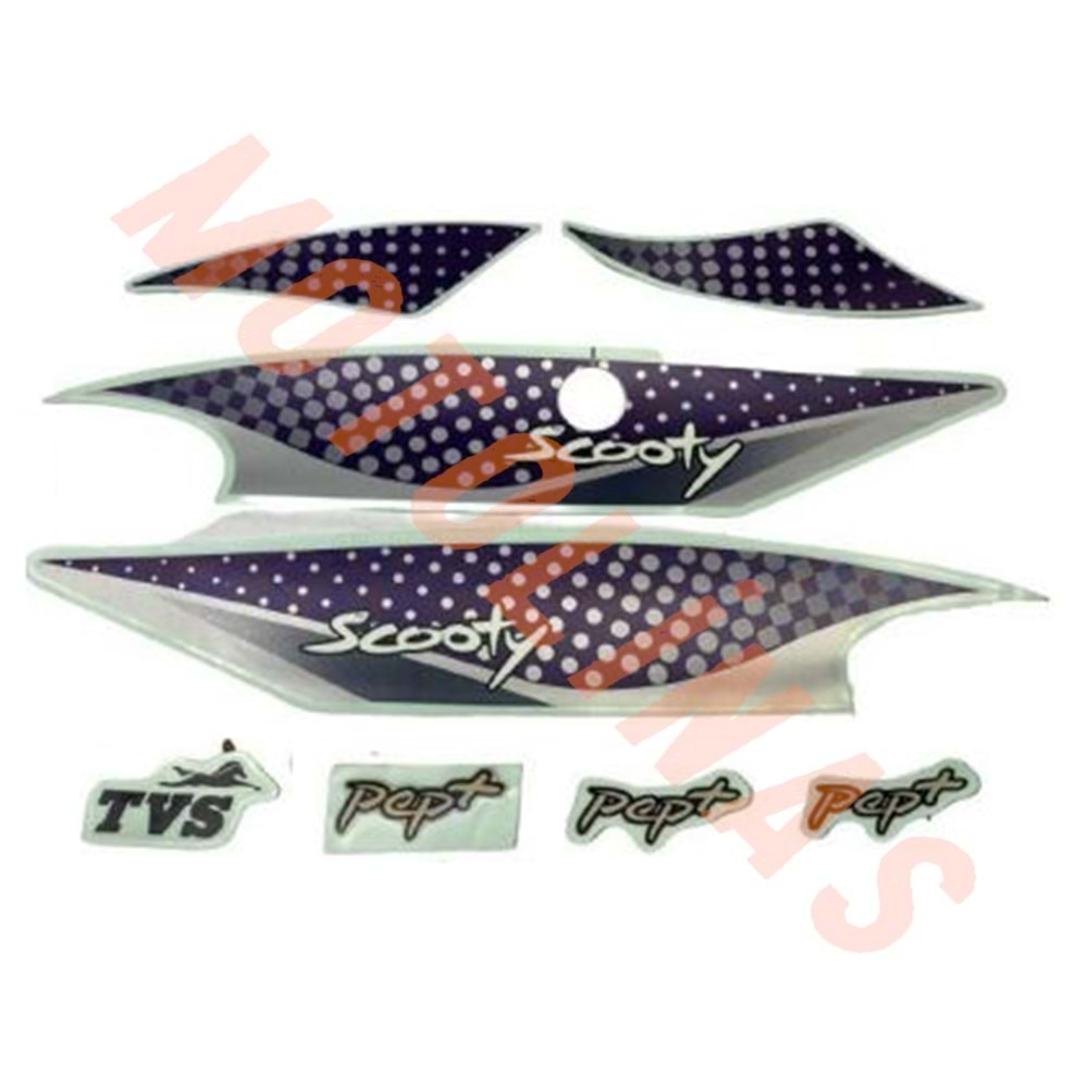 STİCKER SETİ [İTHAL] LİLA - TVS PEP