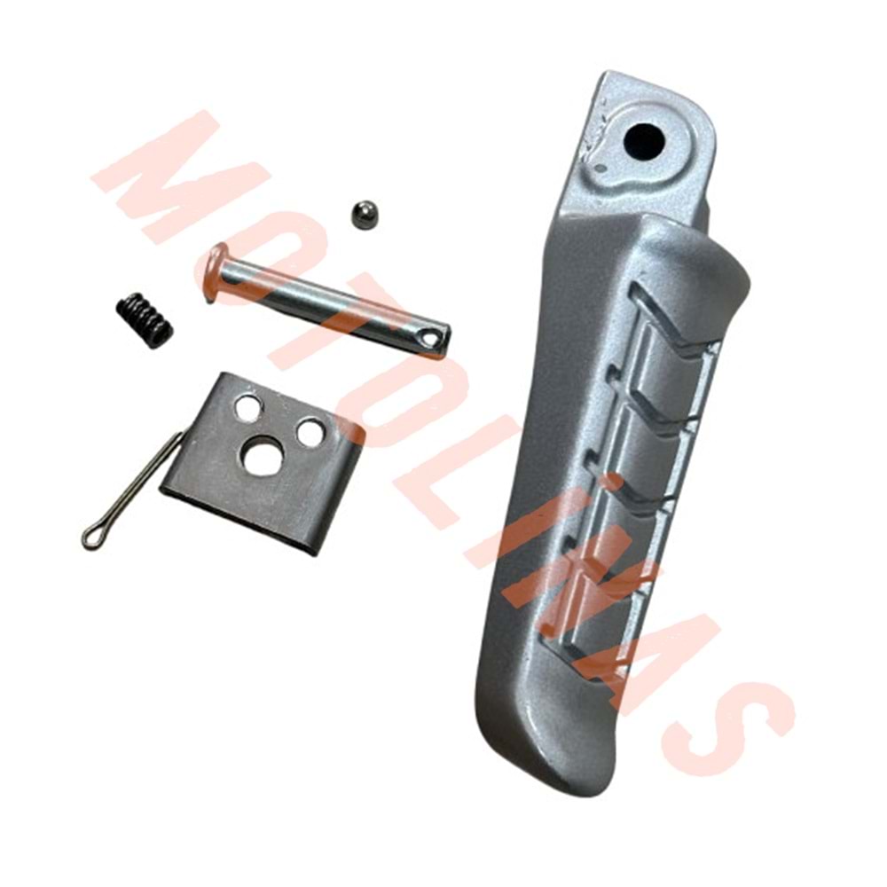 ARKA BASAMAK SOL KOMPLE ( N9325500 ) - TVS RAİDER 125