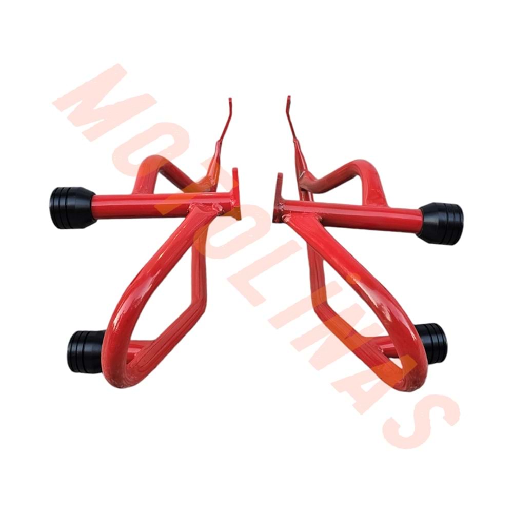 KORUMA DEMİRİ [IRON KİT] [KIRMIZI] STİCER DAHİL - TVS APACHE RTR200