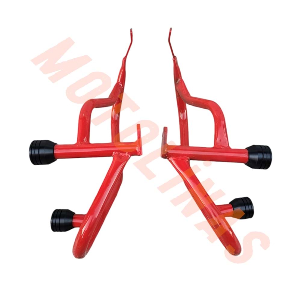 KORUMA DEMİRİ [IRON KİT] [KIRMIZI] STİCER DAHİL - TVS APACHE RTR200