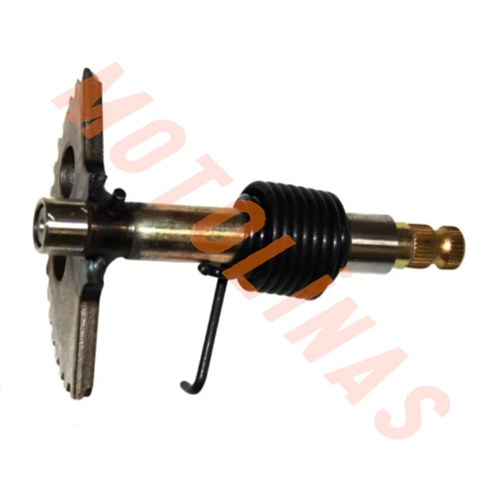 MARŞ YARIM AY DİŞLİSİ KOMPLE [12,8 cm] - SCOOTER
