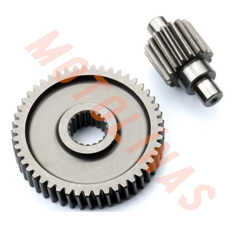 ŞANZIMAN PERFORMANS DİŞLİ SETİ [17T-49T] - SCOOTER 80cc 100cc