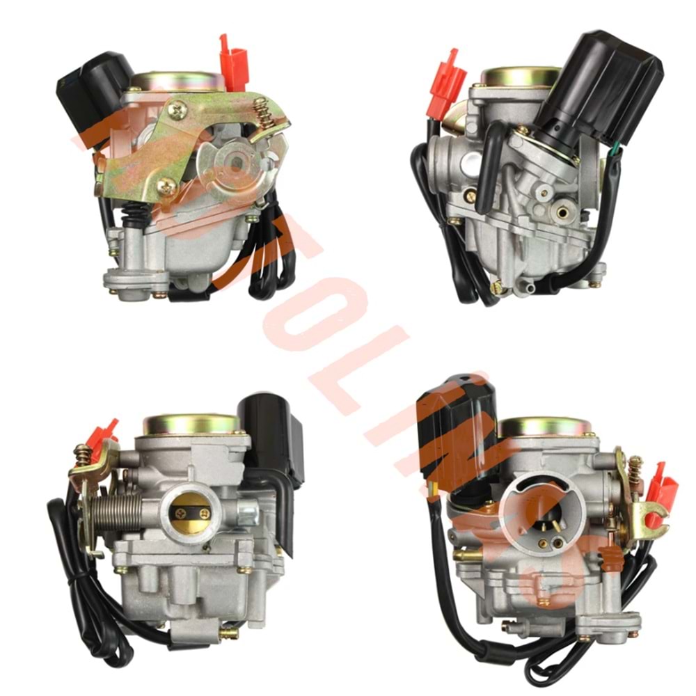 KARBÜRATÖR 80-100cc SCOOTER (18mm GAZ PİSTONLU) - MONERO