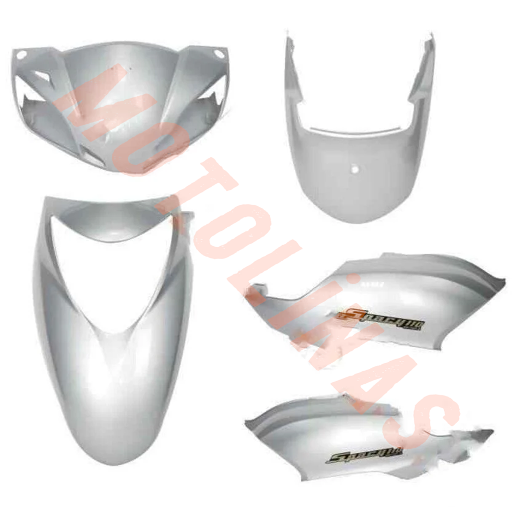 KAPORTA SETİ GRİ [SADECE BOYALI PARÇALAR] - HONDA SPACY 110cc
