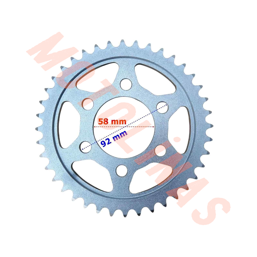 ARKA DİŞLİ [43T] - RKS SRK125R