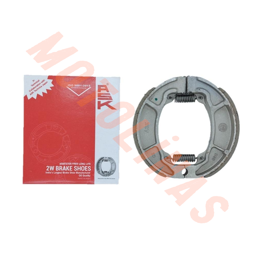 FREN BALATASI [ASK] KIRMIZI KUTU - BWS, YBR, APACHE, RX100, SCOOTER 125 150