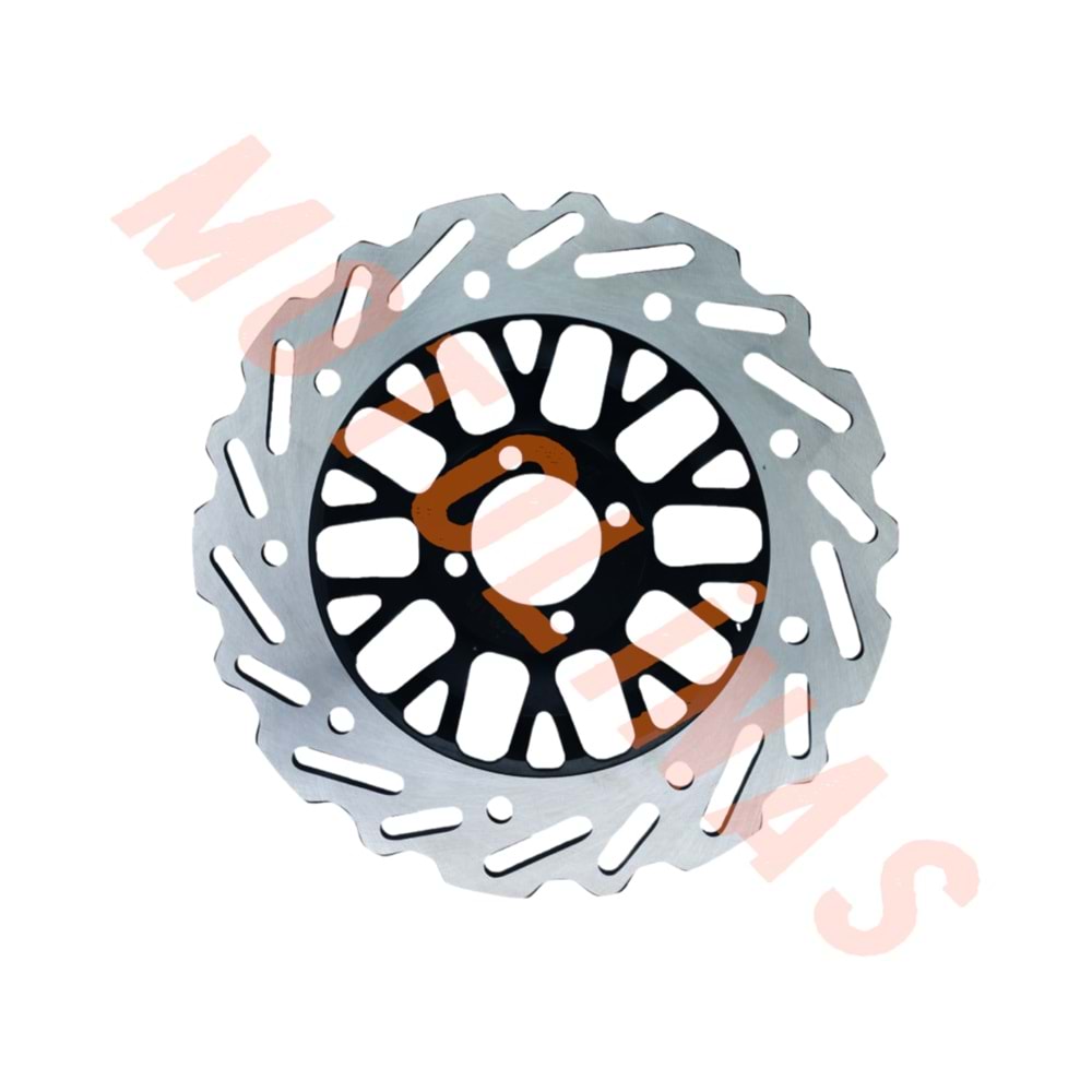 ÖN FREN DİSKİ ÇANAKLI 50-265-3 - MONDİAL Z-ONE 150cc ( YENİ MODEL )