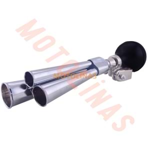 VAK VAK KORNA 3 LÜ PLASTİK + DEMİR [KROM]