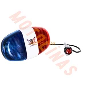 BİSİKLET KORNA 4 SESLİ - 6 IŞIKLI [P. SİRENLİ] RCTS-155