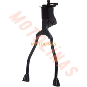 ORTA SEHPA ÇİFT BACAKLI SİYAH