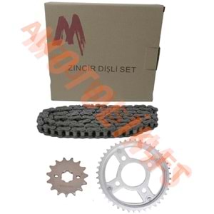 15T/42T 428H x 128L ZİNCİR DİŞLİ SET CBF 150