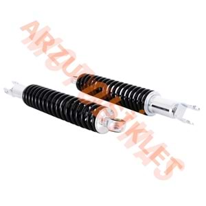 ARKA AMORTİSÖR [YAĞLI] [TAKIM] [SİYAH] RS TİPİ 150cc SCOOTER