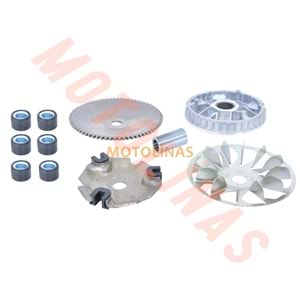 ÖN DEBRİYAJ KOMPLE [SOĞUTMA FANI DAHİL] ACTIVA S