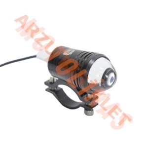 3U1 KISA-UZUN HUZMELİ ÇAKARLI SİS LAMBASI SİYAH 21 mm