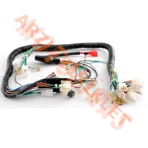 ELEKTRİK TESİSATI KUBA 125 CLASIC [DEVİR SAATİ ELEKTRONİK - AKÜ BESLEMELİ] [MANYETİK ATEŞLEME]