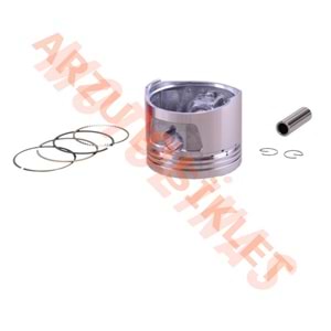 PİSTON - SEGMAN TAKIMI [62,00 mm] [NY PİSTON] 13 PERNOLU CG