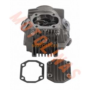 SİLİNDİR ÜST KAPAK KOMPLE 110cc CUB [DQ SUBAP] [KATALİZATÖR ÇIKIŞLI] [EKSANTRİK DAHİL]