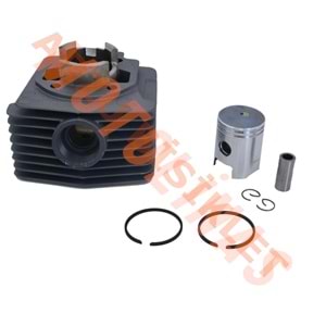 SİLİNDİR KOMPLE [ÇİFT SEKMAN] 39 mm AIRSAL MOBYLETTE